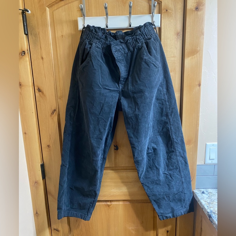 Corduroy Navy Blue Pants